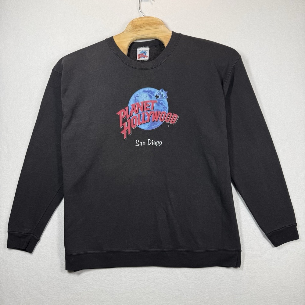 Planet Hollywood‎ San Diego Crewneck Sweatshirt Mens XXL Vintage 90s USA